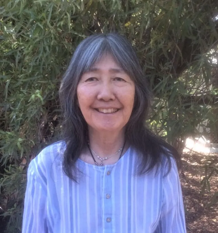 photo of Carolyn Classen with a tree background