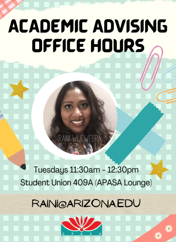 Raini Office Hours Flyer